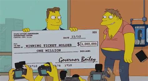 homer wins lottery|The Simpsons (Season 21, Episode 11) .